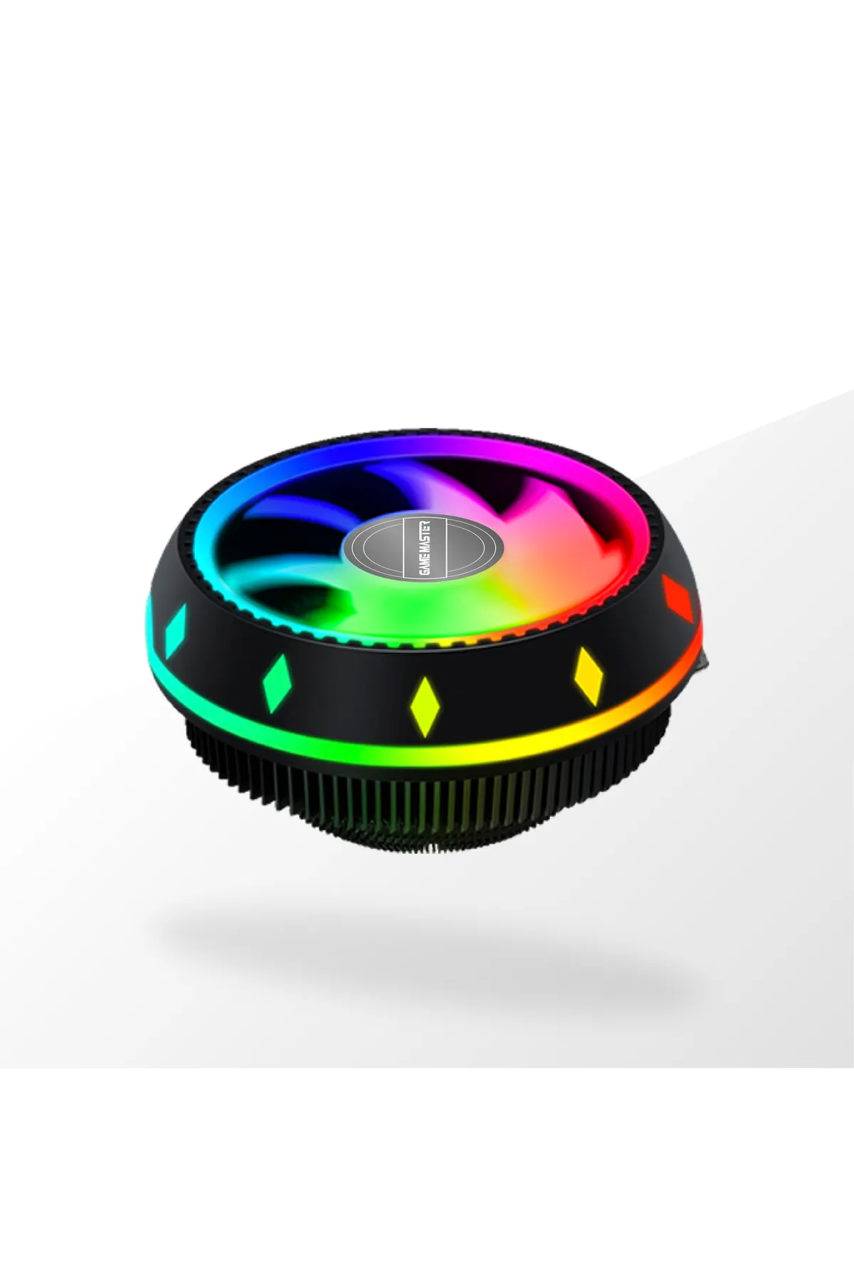 Gm-95 Rainbow Ufo Tipi Siyah Cpu Fan