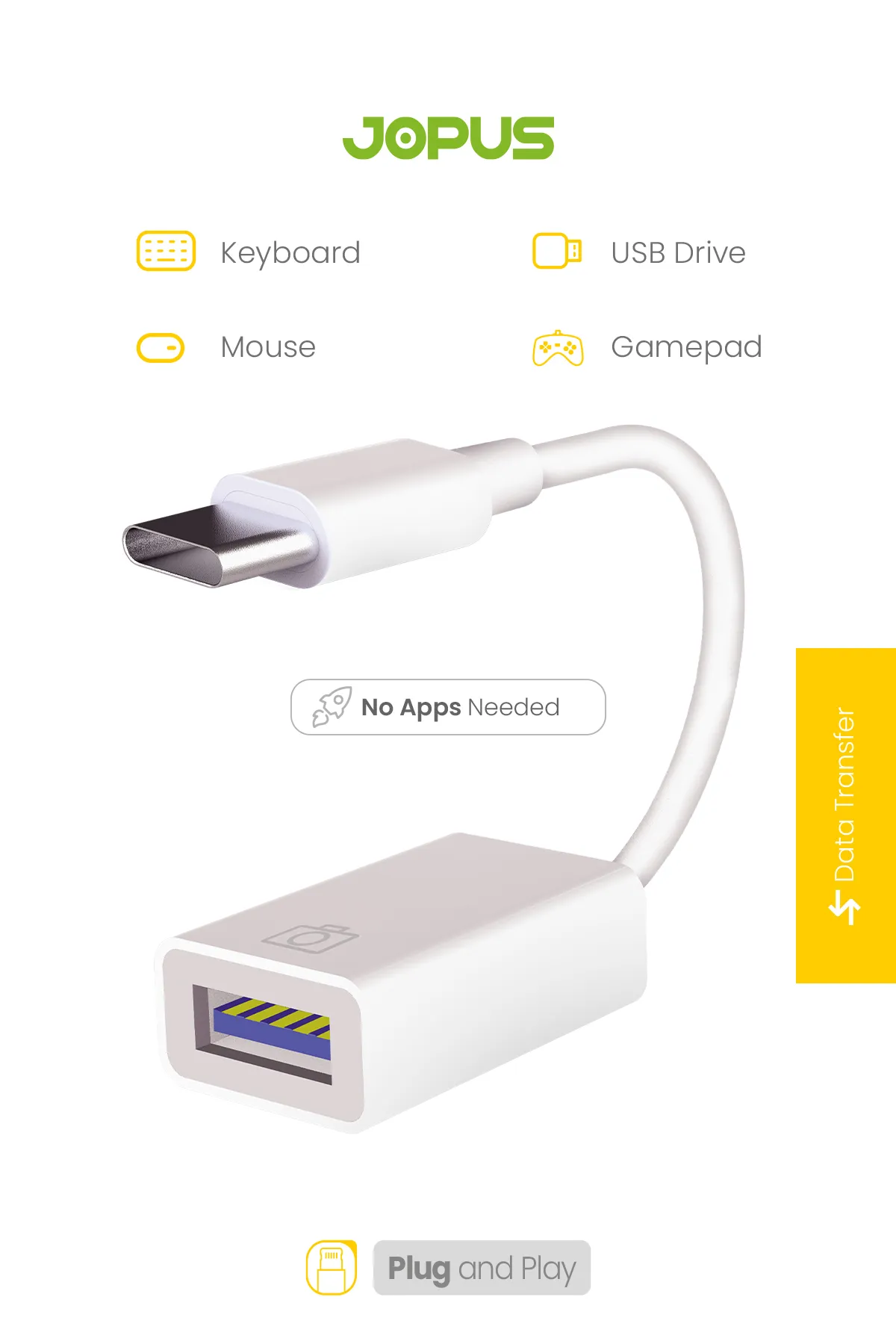 Jopus Universal Type C USB OTG Dönüştürücü