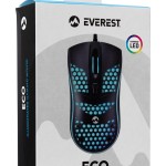 SM-654 Eco USB Siyah 4d Optik LED Işıklı Gaming Oyuncu Mouse