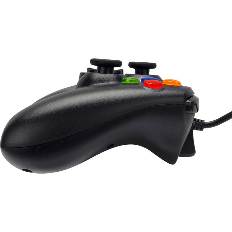 SG-R360 Siyah Xbox-360 ve USB PC Destekli Kablolu Gamepad Oyun Kolu