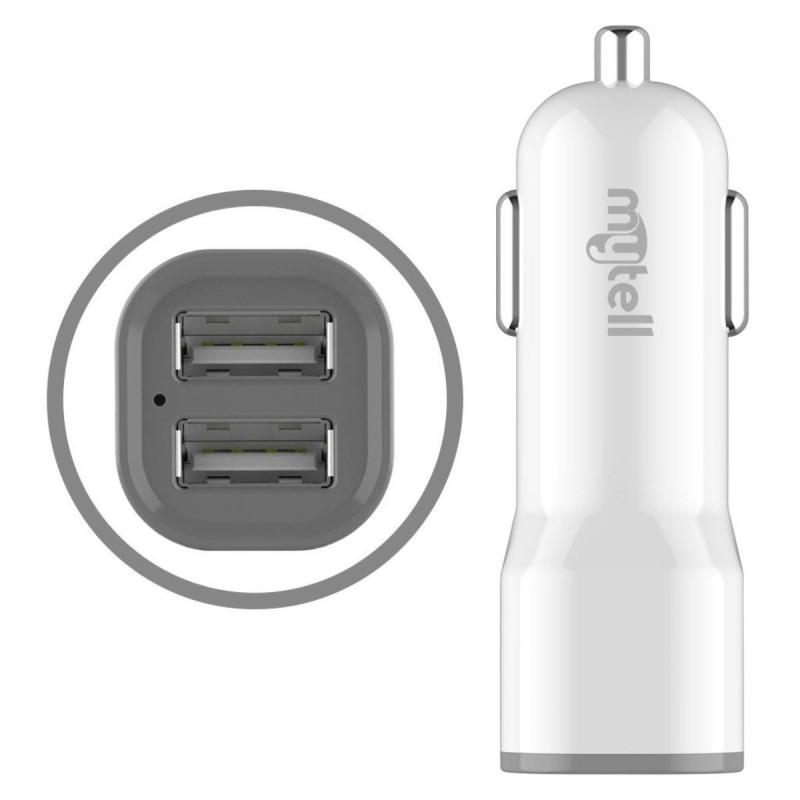 Mytell Universal Micro MY-A5 2IN1 2 USB'li 2100 mAh Araç Sarji