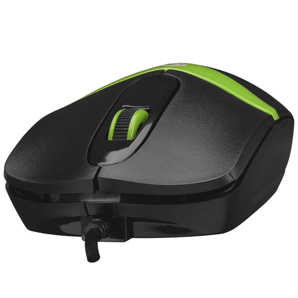 Everest SM-220 Usb Siyah/Yeşil 1200dpi 3D Optik Kablolu Mouse