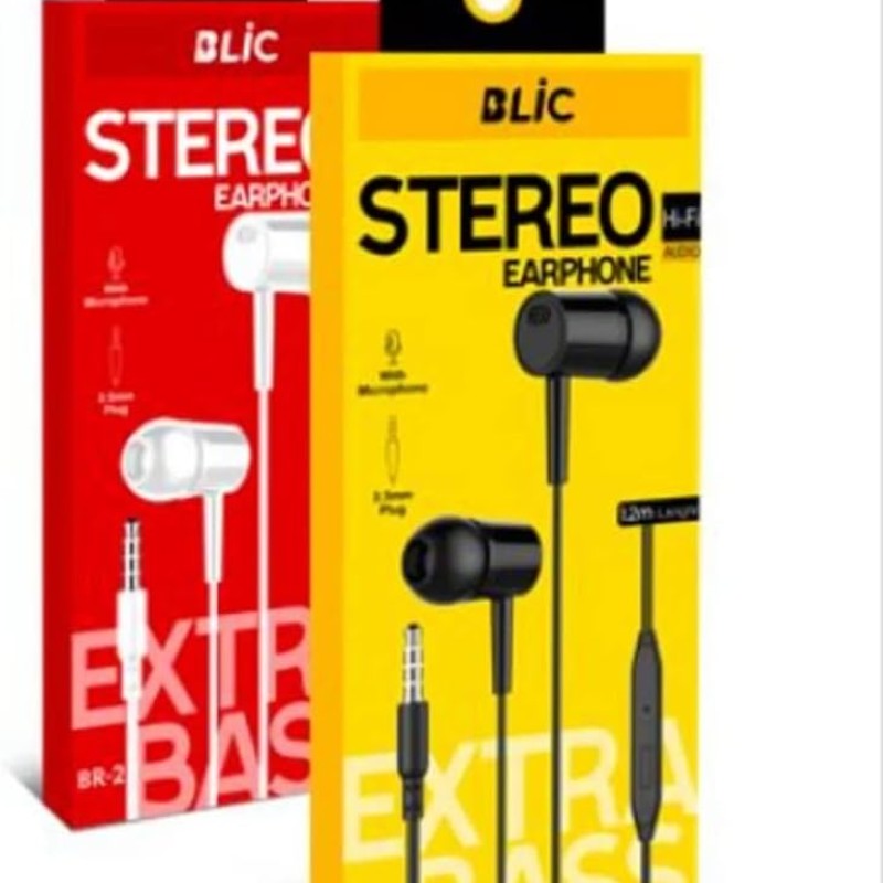 Blic BR2 Stereo Kulaklık Siyah-Beyaz