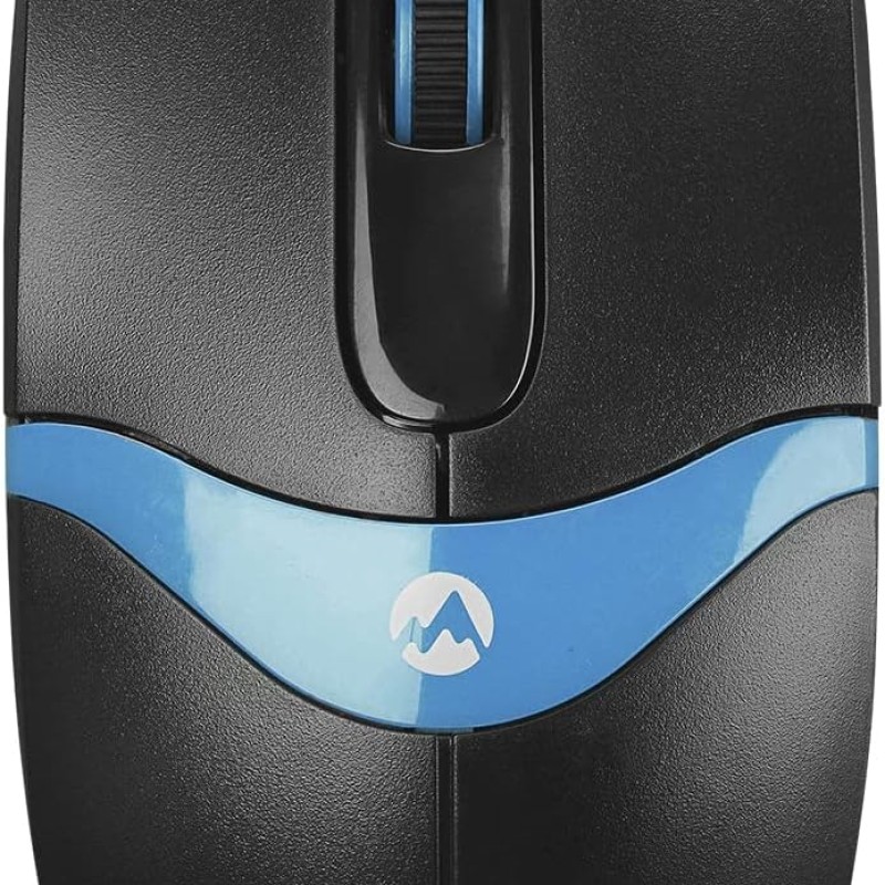 Everest SM-220 Usb Siyah/Mavi 1200dpi 3D Optik Kablolu Mouse