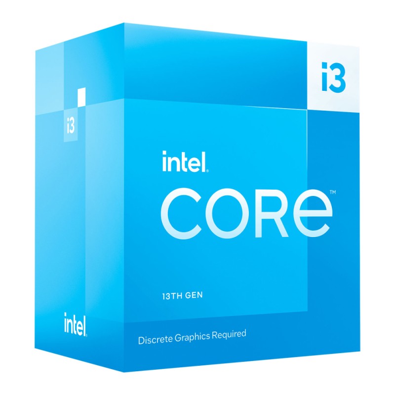 INTEL Core i3 13100F 3.3GHz 12MB Önbellek 4 Çekirdek Soket 1700 10nm İşlemci