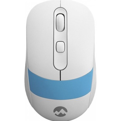 Mouse Kablosuz 2.4 Ghz Everest SM-18 Beyaz-Mavi