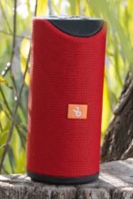 Jopus Leda Radyolu Bluetooth Hoparlör Kırmızı Renk - Görsel 3