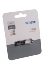 Simex SU-108 Mind 2.0 Metal 8GB USB Bellek - Görsel 6