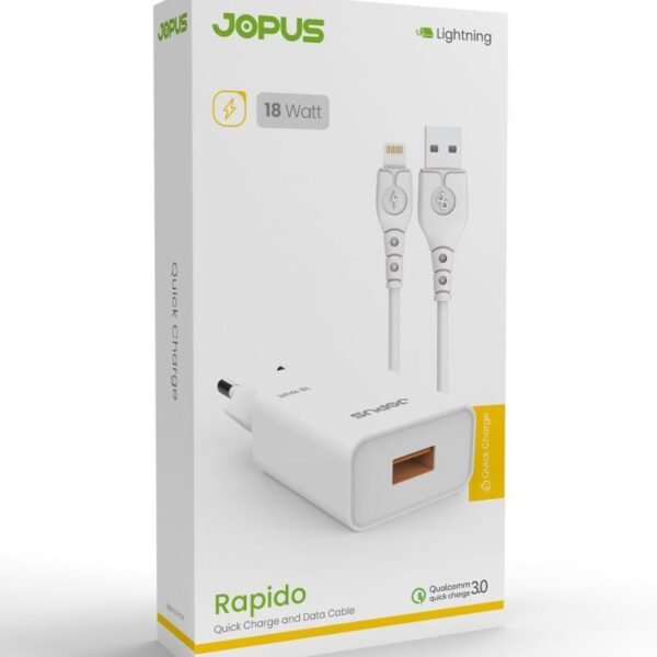 Jopus Lightning JO-S04 Rapido Qc 3.0 18W Ev Sarj Cihazi