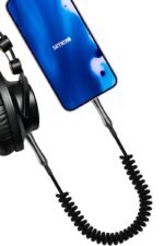 Simex 77 Plus SA-01 Zinco Kumaş Spiralli AUX Kablosu - Görsel 2