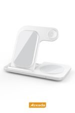 Azeada PD-W8 Wireless Magsafe 3in 1 15 Watt Sarj Cihazi - Görsel 3