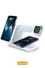 Azeada PD-W8 Wireless Magsafe 3in 1 15 Watt Sarj Cihazi - Görsel 5