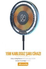 Azeada PD-W16 Rurı Wireless Magsafe Sarj Cihazi - Görsel 6