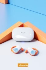 Azeada AZ-BT11 TWS Bluetooth Kulaklık Turuncu Renk - Görsel 3
