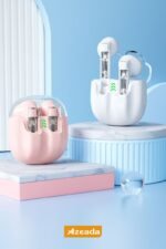Azeada PD-BT119 TWS Bluetooth Kulaklık Pembe Renk - Görsel 3