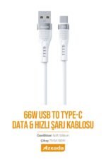 Azeada Type C AZ-B02a 1.3mt Sarj Kablosu