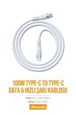 Azeada Type C AZ-B03a 2mt Sarj Kablosu - Görsel 5