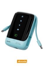 Azeada AZ-P01 22,5W 10000mAh Power Bank Dahili Kablolu - Görsel 2