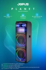 Jopus Planet Mikrofonlu Bluetooth Hoparlör - Görsel 3