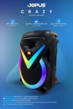 Jopus Crazy Mikrofonlu Bluetooth Hoparlör - Görsel 4