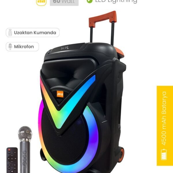 Jopus Crazy Mikrofonlu Bluetooth Hoparlör