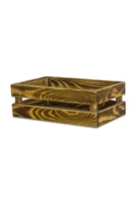 Wooden City Ahşap Dekoratif Çok Amaçlı Sandık Kasa / Raf – Doğal, Şık ve Çok Yönlü