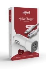 Mytell Universal Type C MY-A5 2IN1 2 USB'li 2100 mAh Araç Sarji - Görsel 4