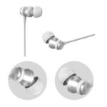 Simex Simex SPD-04 Bombastic Universal 3,5 Mikrofonlu Kulaklık Gri-Beyaz Renk - Görsel 3